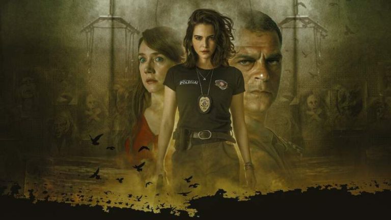 Постер бразильского сериала «Доброе утро, Вероника»