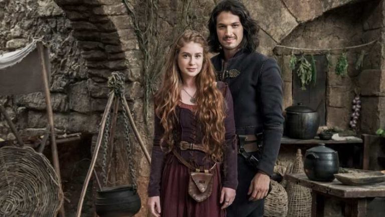 Постер бразильского сериала «Боже, храни короля»