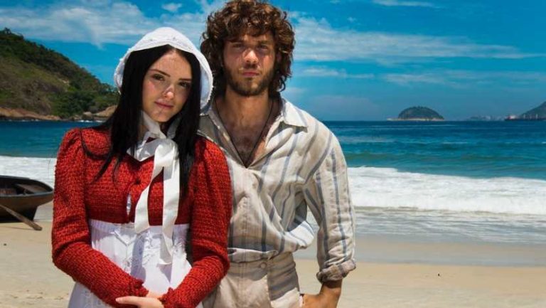 Постер бразильского сериала «Новый мир»