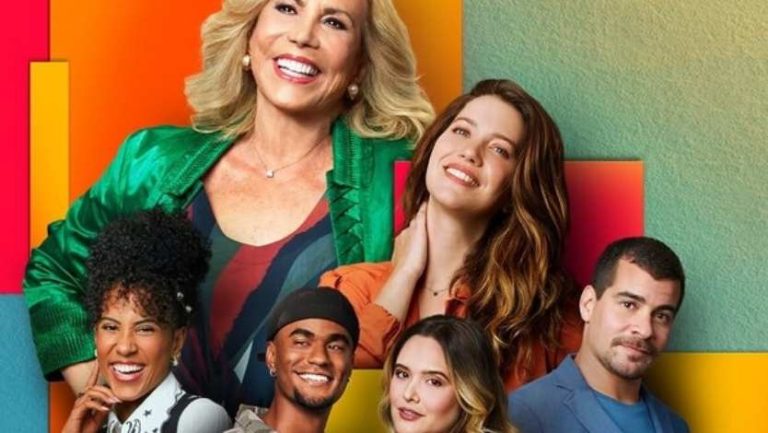 Постер бразильского сериала «Семья – это всё»