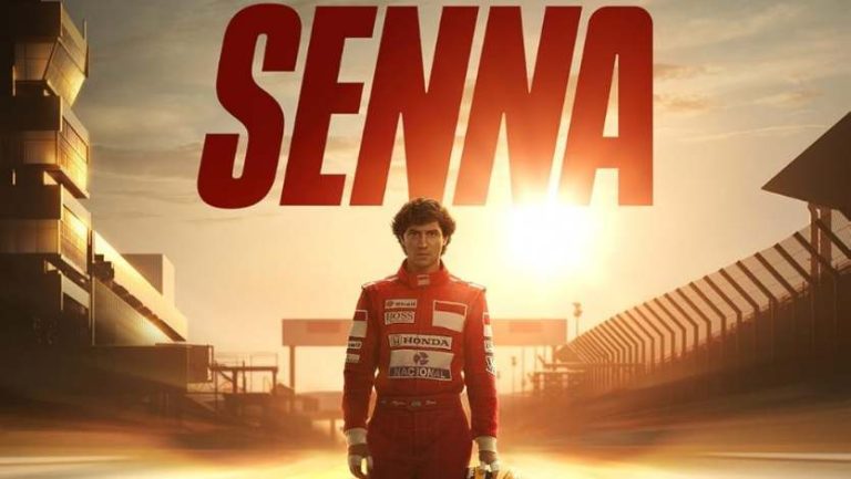 Постер бразильского сериала «Сенна»