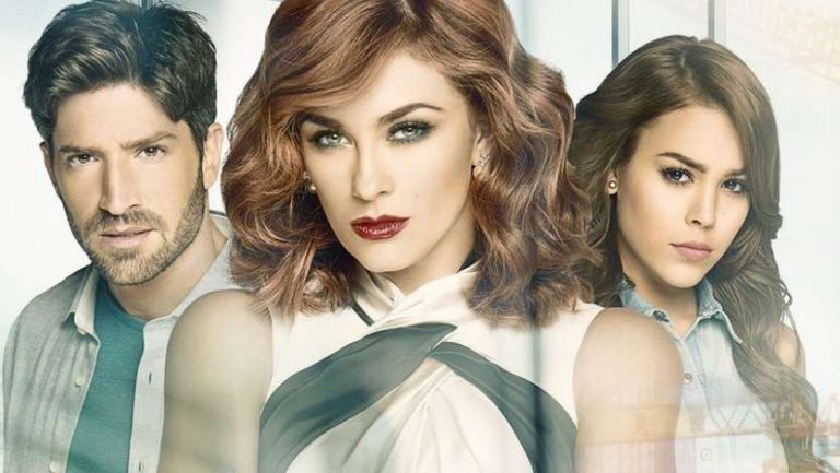 Постер мексиканского сериала «Донья»