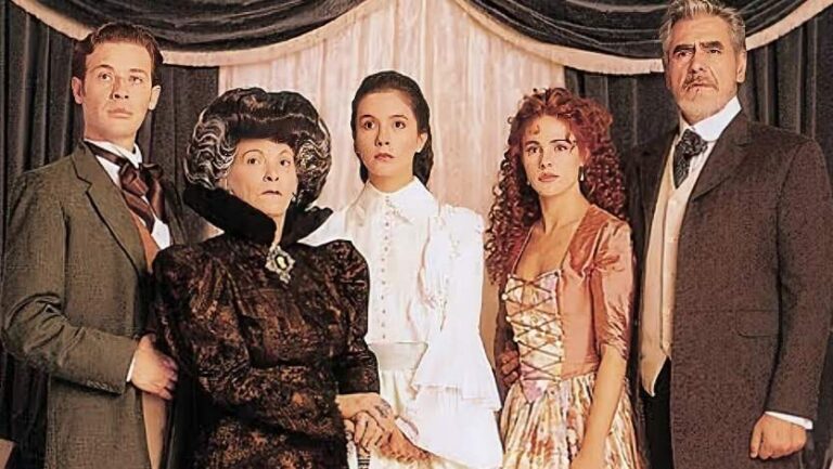 Постер мексиканского сериала «Алондра»