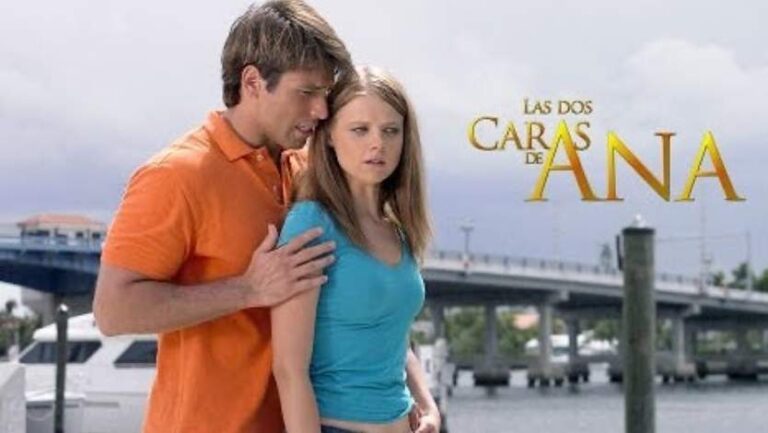 Постер мексиканского сериала «Два лица страсти»