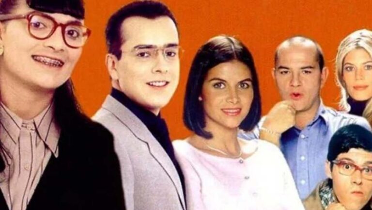 Постер колумбийского сериала «Я — Бетти, дурнушка»
